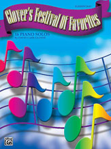 Glovers Festival of Fav-Elementary piano sheet music cover